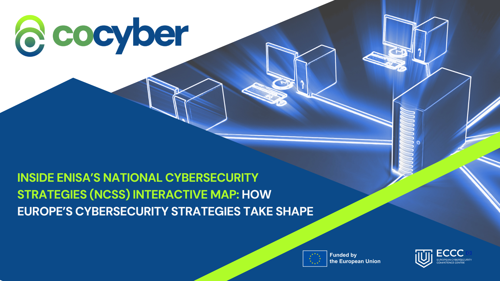 title on dark cyber background