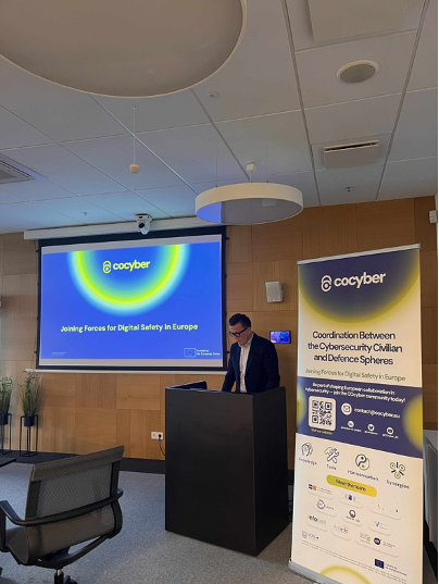 COcyber roll up and presnetation slide