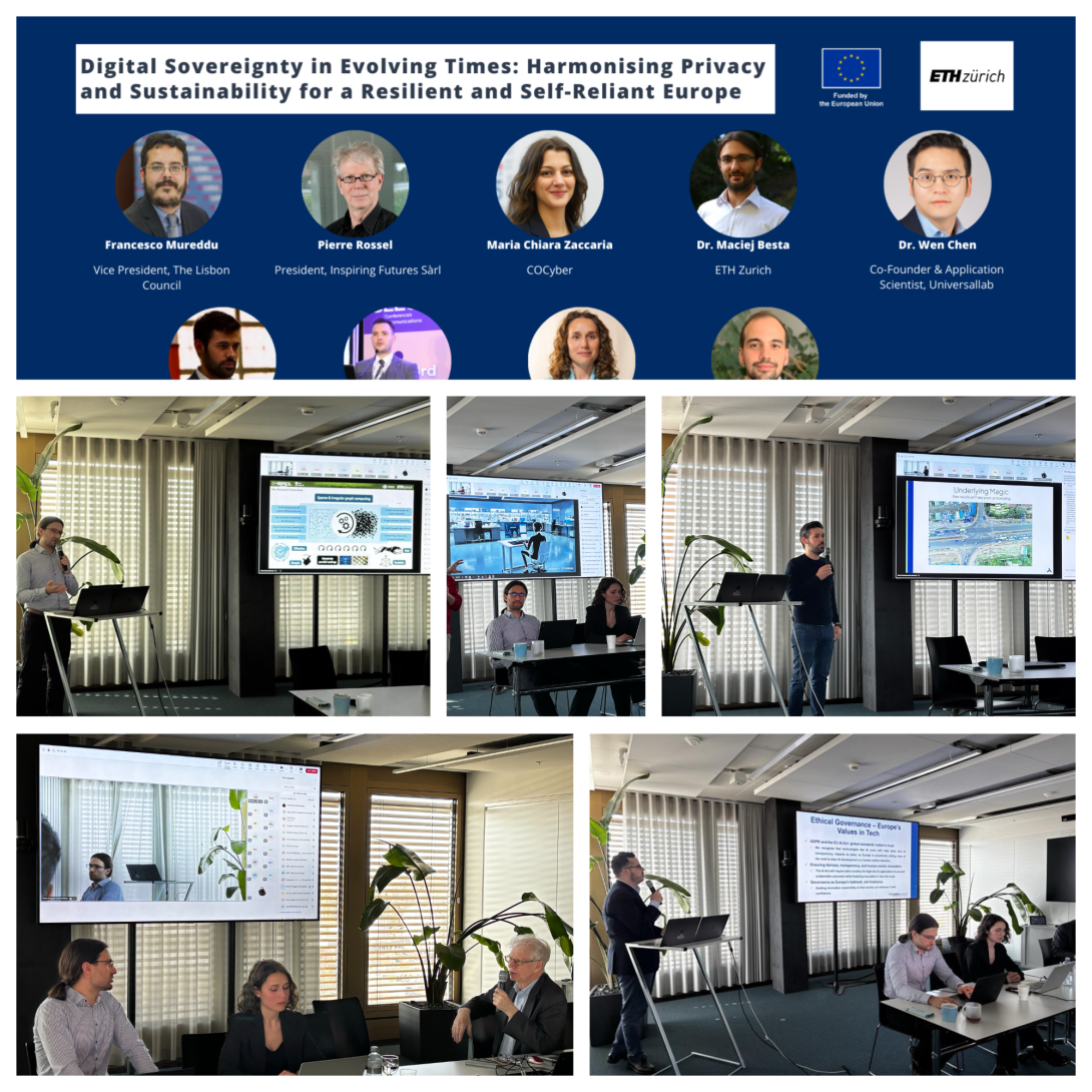 Collage of 6 pictures from the GLACIATION event