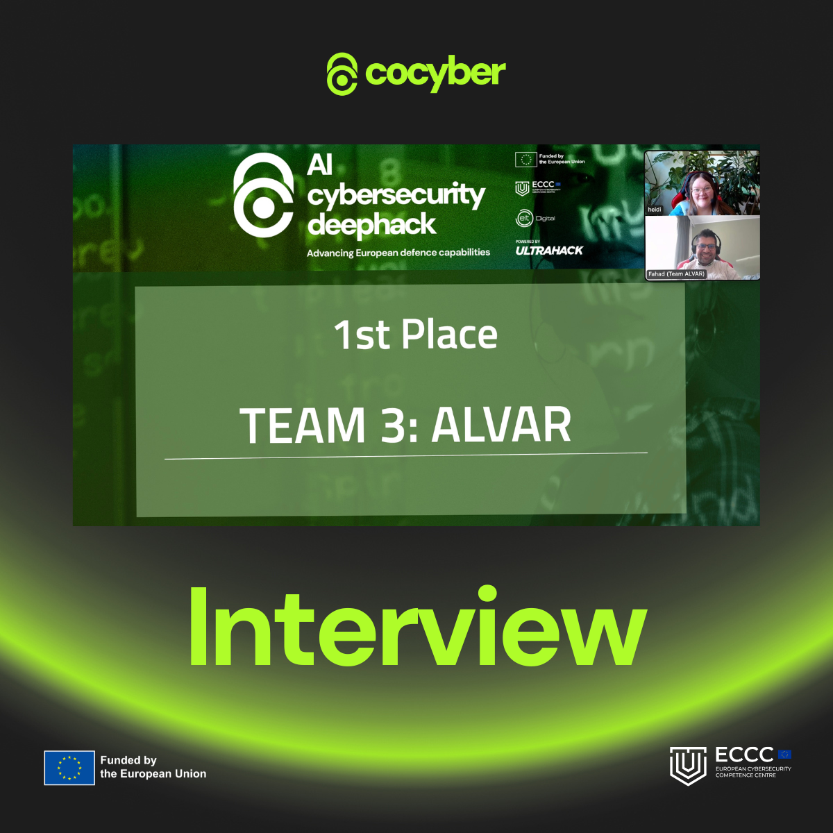 Winners will be invited to participate in an interview