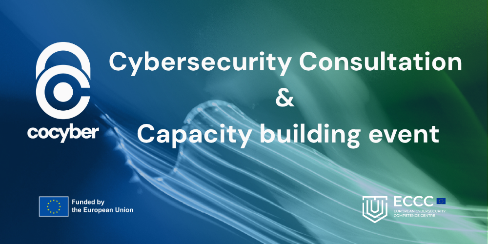 Image with COcyber events writing