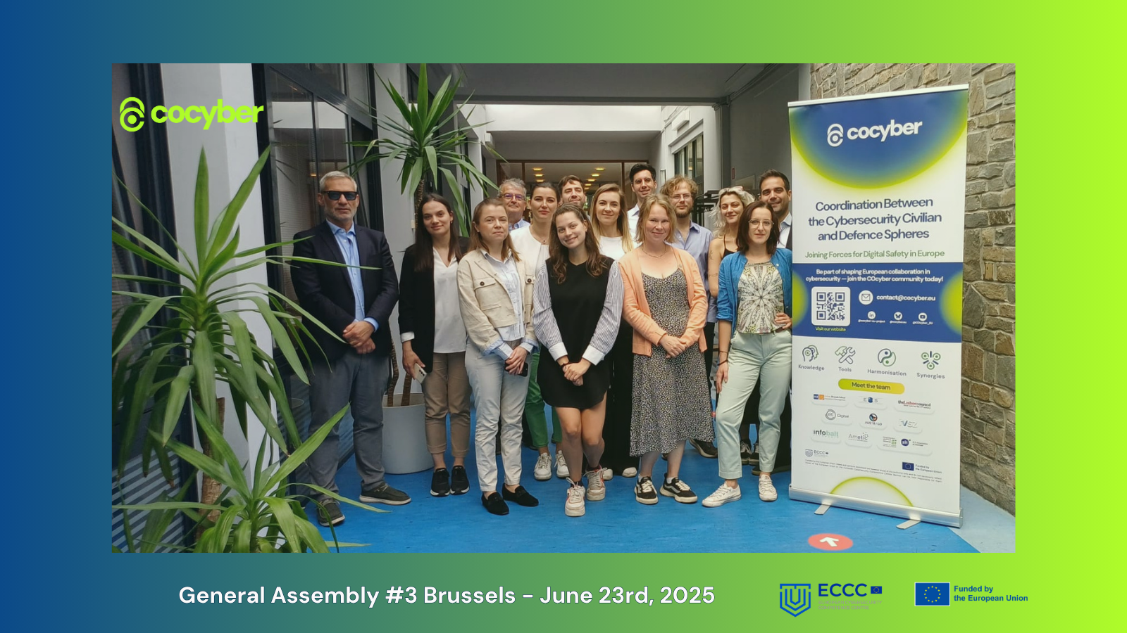 COcyber consortium family picture at GA3