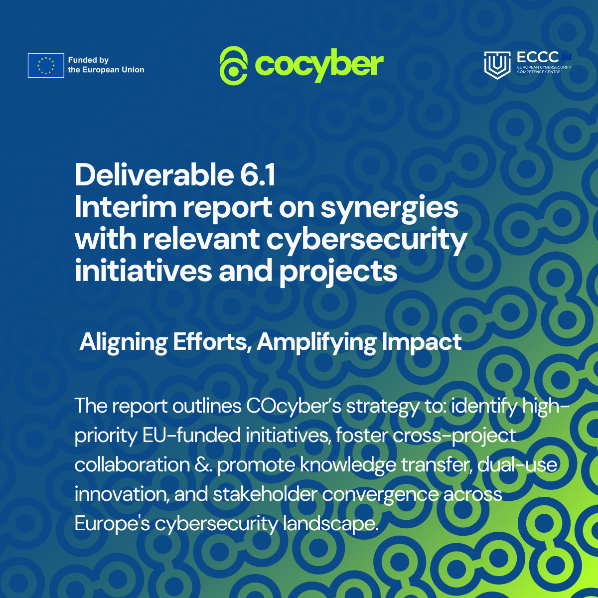 Green image with  D6.1 title