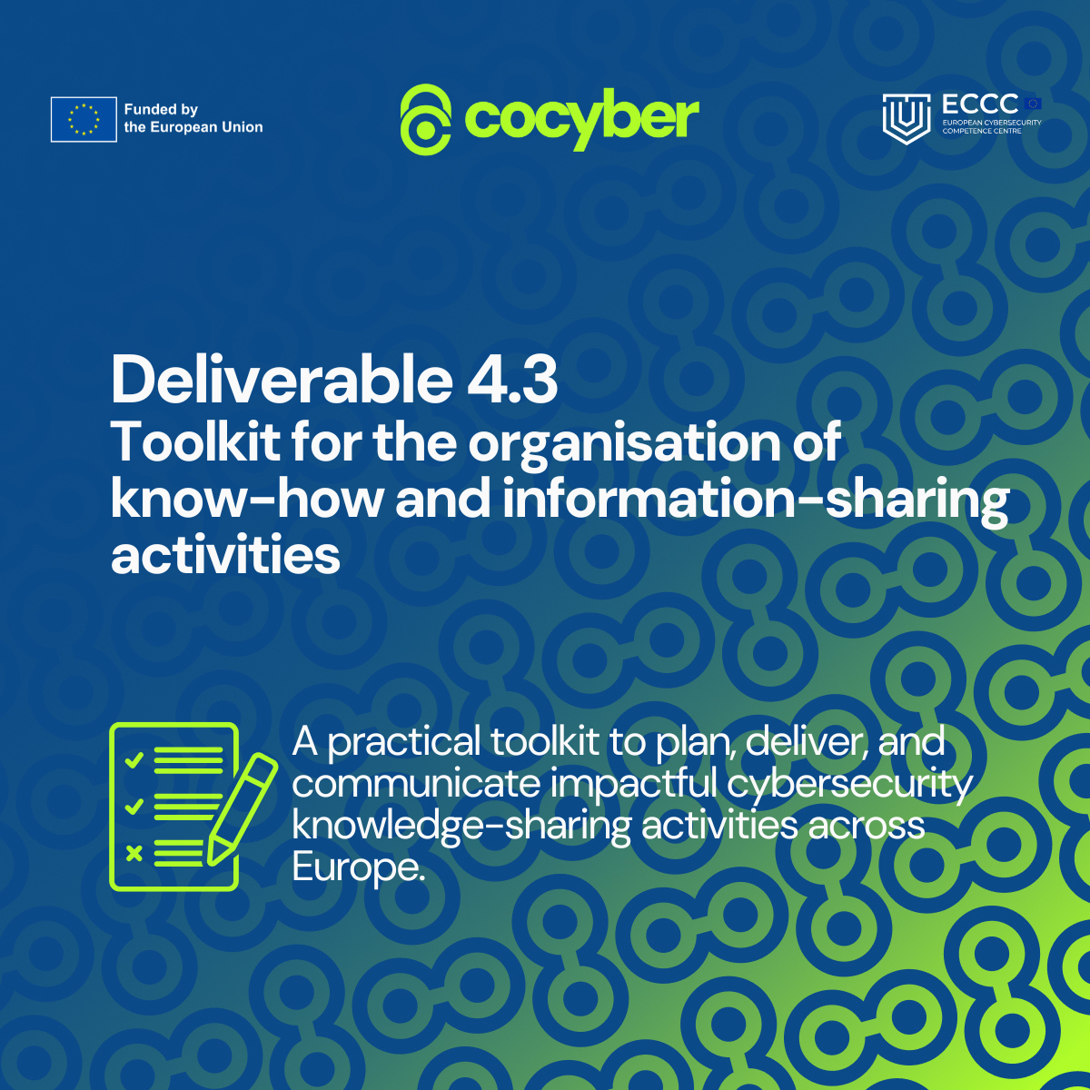 Green image with  D4.3 title