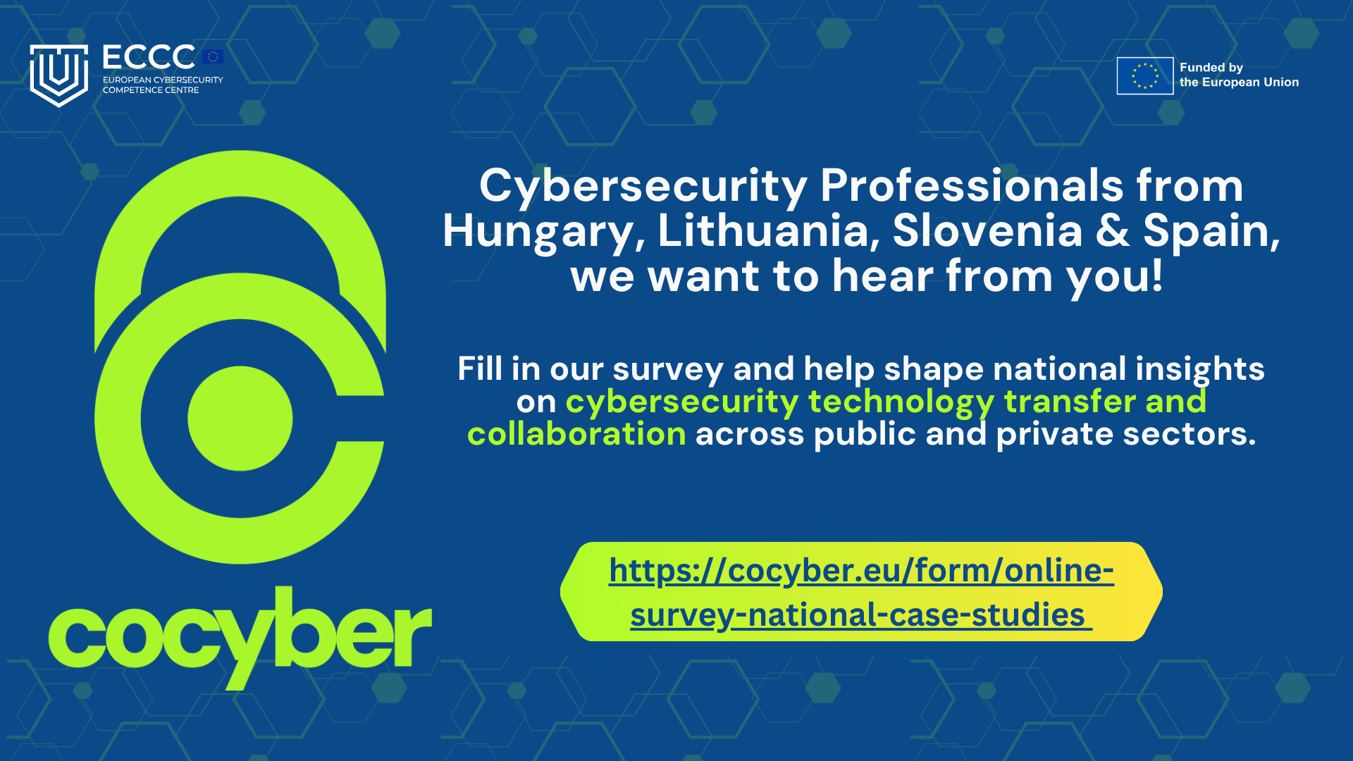 image with COcyber survey invitation